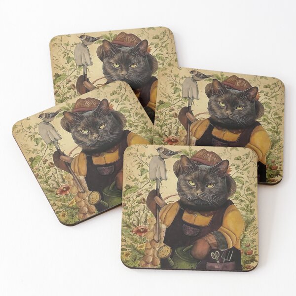 Item preview, Cat Works Gardener designed and sold by harisxilau.