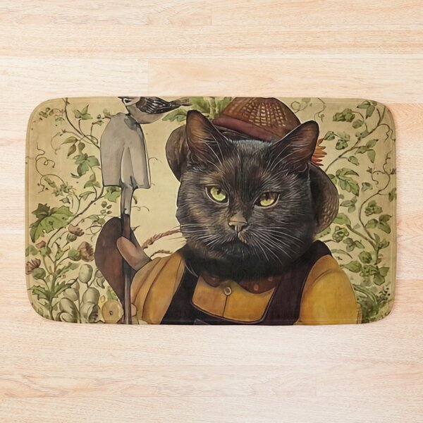 Item preview, Cat Works Gardener designed and sold by harisxilau.