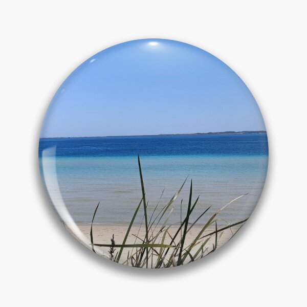 Item preview, Aussie Beach Photo with Clear Blue Sky | Calm Ocean Bliss designed and sold by JillyJ05.