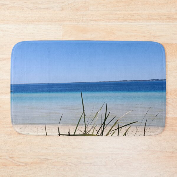 Item preview, Aussie Beach Photo with Clear Blue Sky | Calm Ocean Bliss designed and sold by JillyJ05.