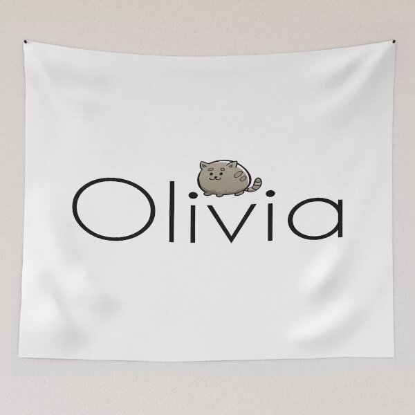 Item preview, Olivia Cute Cat My Name Is Olivia designed and sold by ProjectX23.