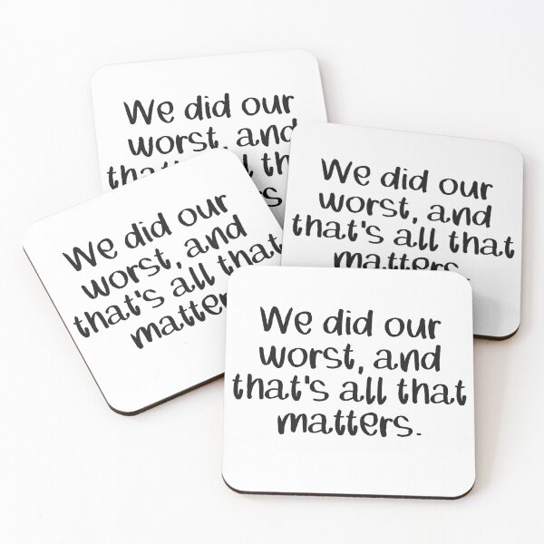 Item preview, We did our worst and that’s all that matters grinch movie quote designed and sold by madebymarigold.
