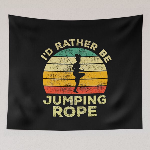 Item preview, I’d Rather Be Jumping Rope Vintage Gift For Rope Jumpers designed and sold by JokeGysen.