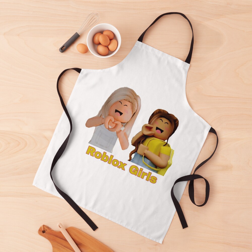 Roblox Girls Character Apron By Katystore Redbubble - roblox baby bib