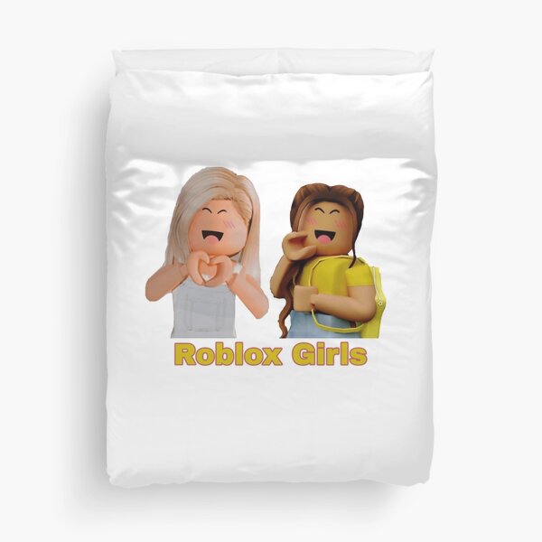 Roblox Girls Character Duvet Cover By Katystore Redbubble - roblox cover girl