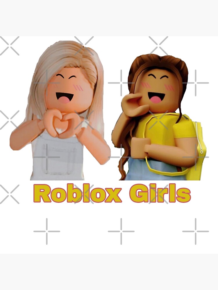Roblox Girls Character Greeting Card By Katystore Redbubble - my character is blank roblox