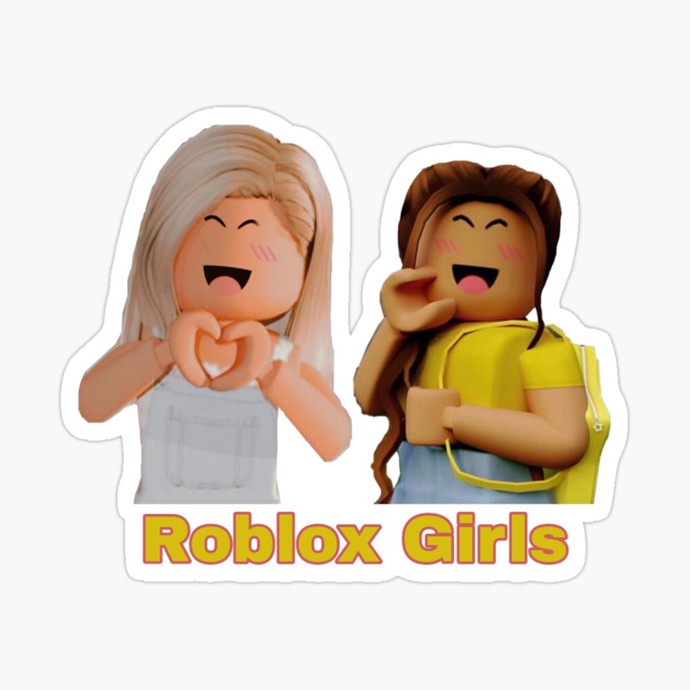 Roblox Girls Character Poster By Katystore Redbubble - roblox girls in real life