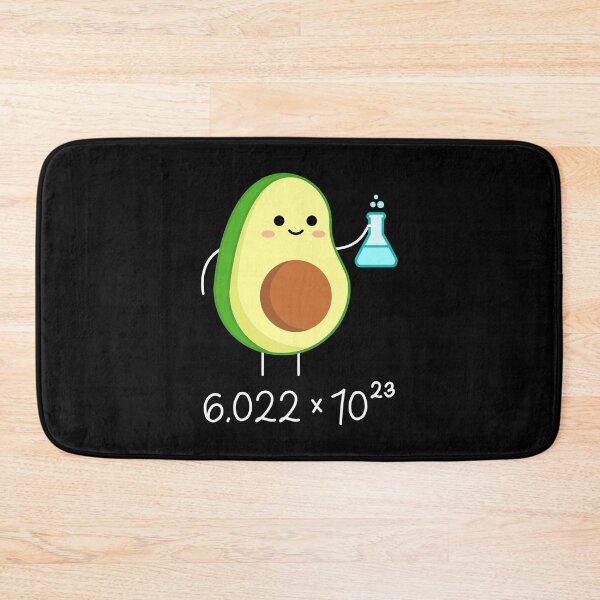 Item preview, Avogadro's Number Pun. Cute Avocado Chemist.  designed and sold by TashaVector.