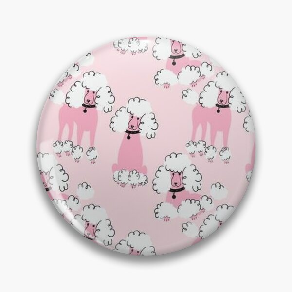 Item preview, Poodle cute in pink pet dog dogs pets puppy art caniche pop art groomers designed and sold by Coolstuff4you71.