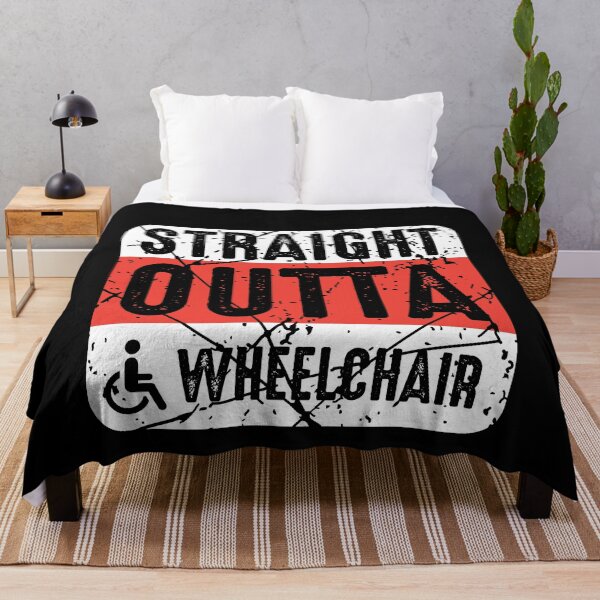 Item preview, Straight Outta Wheelchair designed and sold by busydesign.