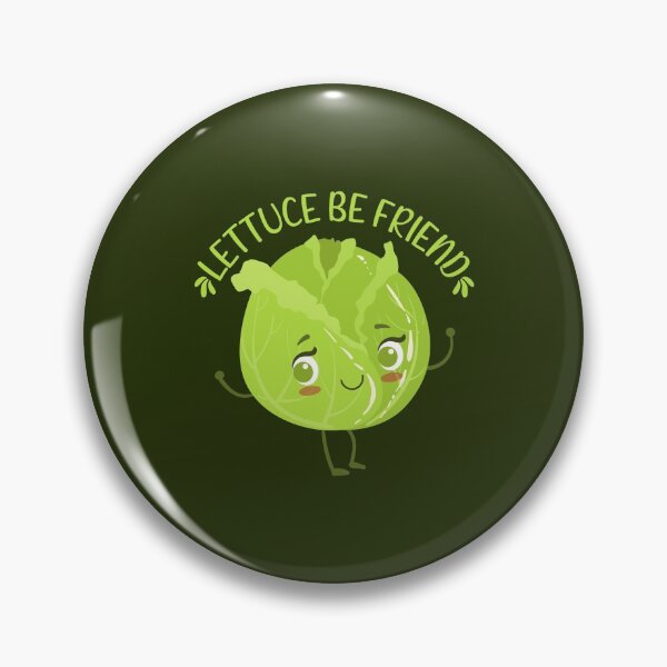 Item preview, Lettuce be friend Kawaii cabbage designed and sold by KawaiiPark.