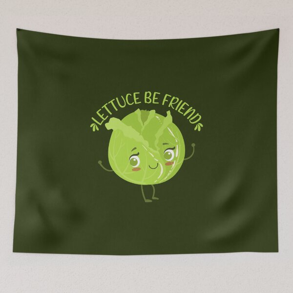 Item preview, Lettuce be friend Kawaii cabbage designed and sold by KawaiiPark.