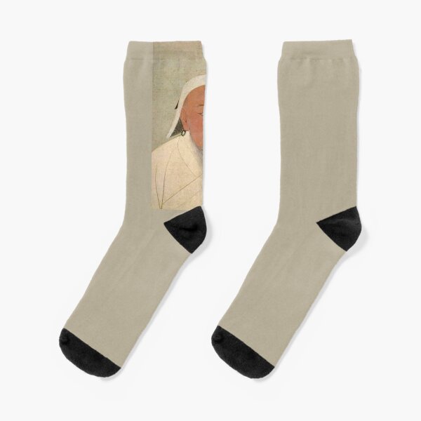 Genghis Khan. Founder and first Great Khan of the Mongol Empire. Socks