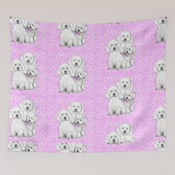 Item preview, Poodle cute in pink pet dog dogs pets puppy art caniche pop art groomers designed and sold by Coolstuff4you71.