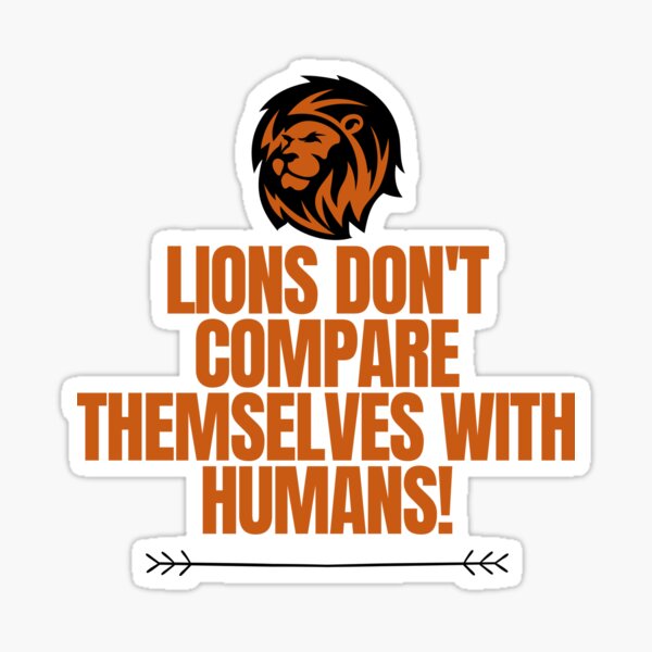 Regalos y productos: Los Leones No Se Comparan Con Los Humanos | Redbubble