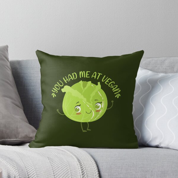 Item preview, You had me at vegan Kawaii cabbage designed and sold by KawaiiPark.