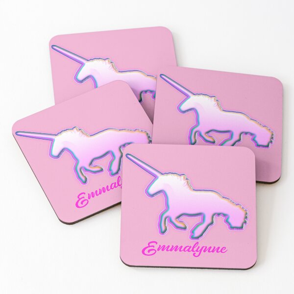 Item preview, Unicorn for Emmalynne can customize to your name too designed and sold by Graykat.