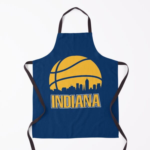 Item preview, Retro Pacers Basketball Indiana City Skyline designed and sold by pixeljamz.