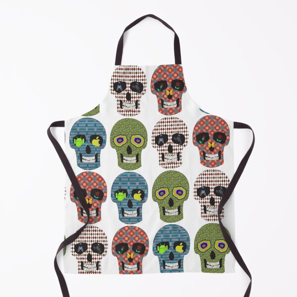 Aperçu de l'œuvre Crazy Sugar Skull Pattern  créée et vendue par ibadishi.