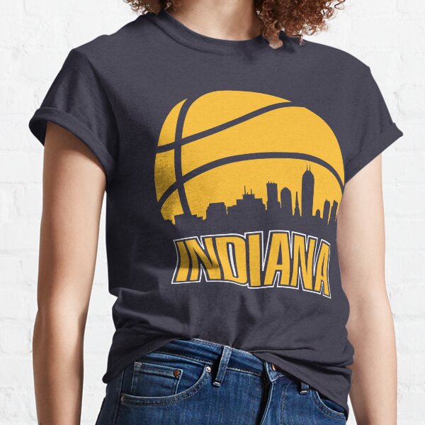 NBA Indiana Pacers Basketball Short Sleeve T Shirt Women's Large