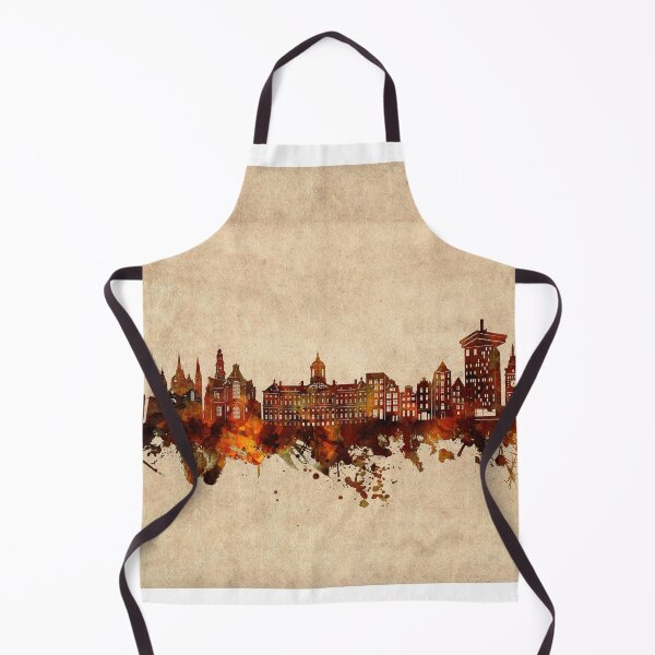 Item preview, amsterdam skyline vintage designed and sold by BekimART2.