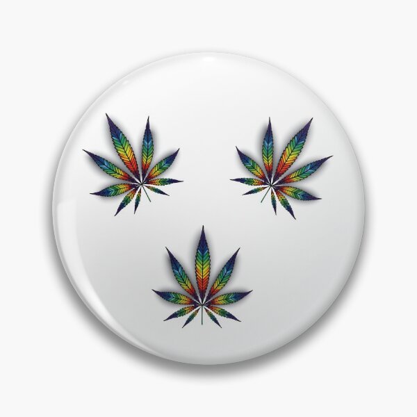 Aperçu de l'œuvre Feuille d'arc-en-ciel de cannabis créée et vendue par TamimZ.