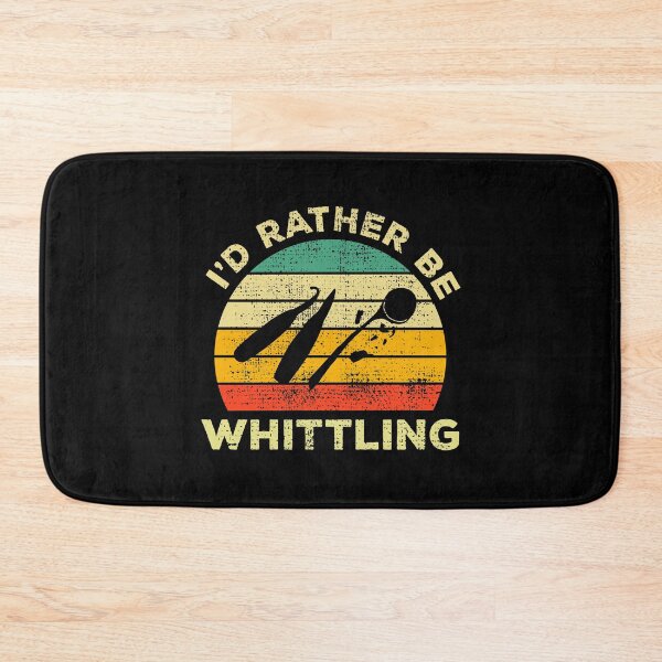 Item preview, I’d Rather Be Whittling Vintage Gift For Whittlers designed and sold by JokeGysen.