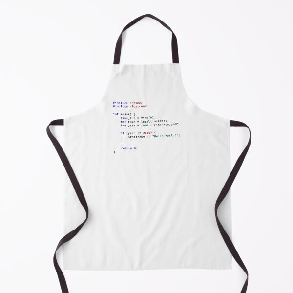 Item preview, Hello World 2020 in C++ Programming Language, Programmer, Source Code, Software Engineer, Computer Science, Programming Humor designed and sold by Max-Wear.