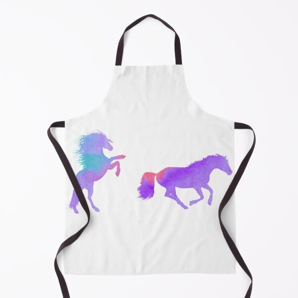 Item preview, Purple Watercolor Horses designed and sold by Hedda Young.