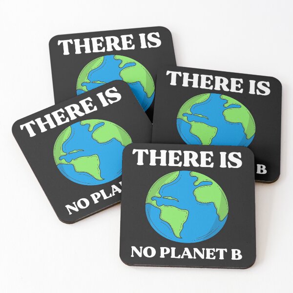 Aperçu de l'œuvre There Is No Planet B - Ecologic Awareness Gift Idea créée et vendue par Músico Ilustre.