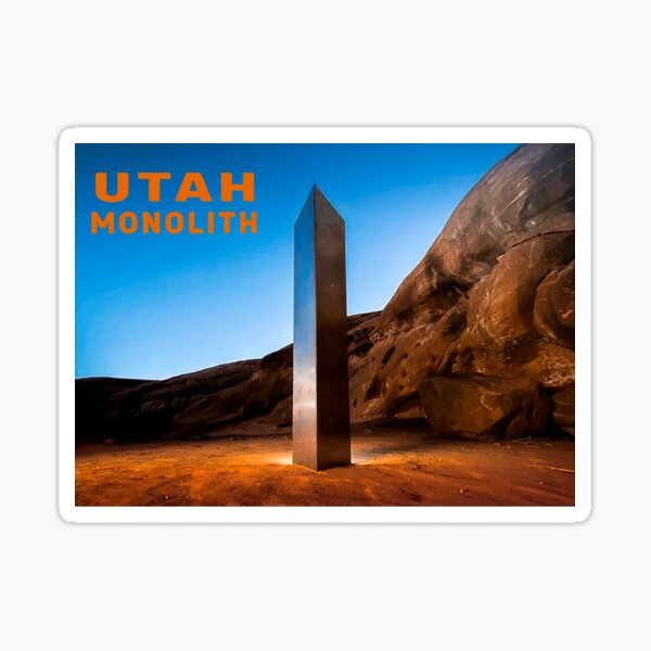 Artikel-Vorschau von Utah Monolith, designt und verkauft von IgaBarClay.