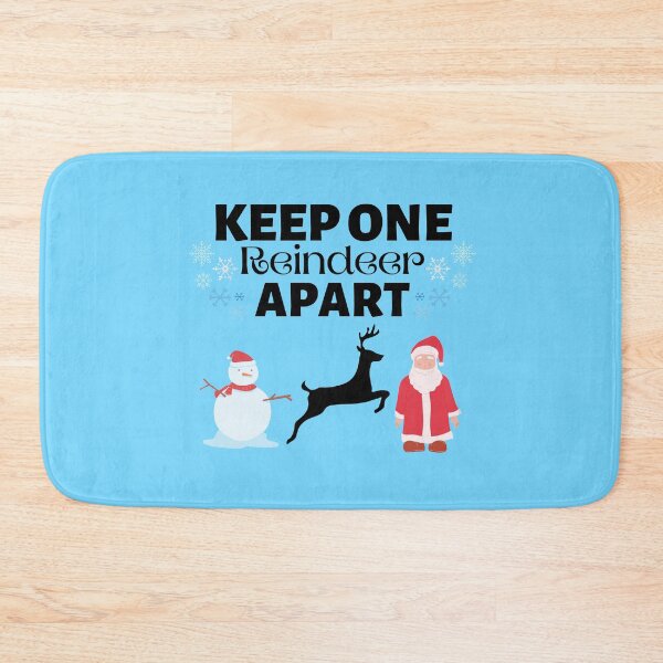 Item preview, Keep One Reindeer Apart designed and sold by Joy Poddar.