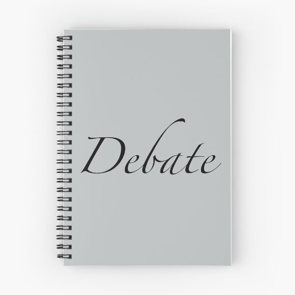 Item preview, Debate Cursive (Black) designed and sold by debatethewayout.