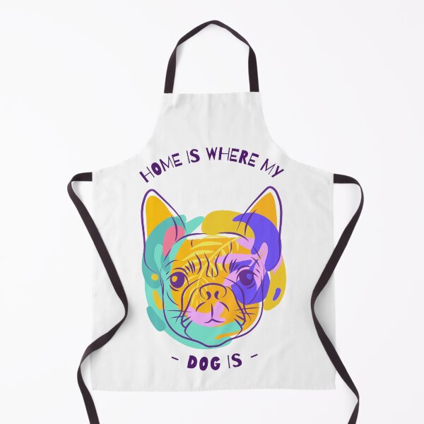 Item preview, Home is Where my Dog is Colorful pug dog designed and sold by TamGustam.
