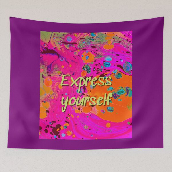 Item preview, Express Yourself - Colorful Art designed and sold by HeatherEthereal.