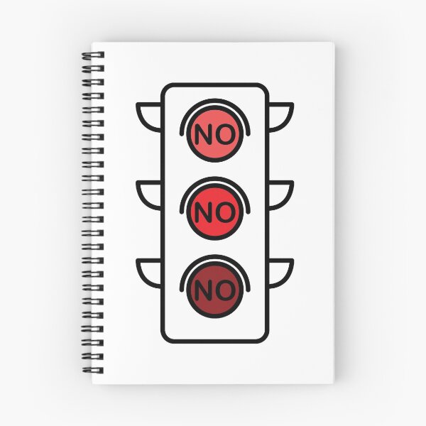 Item preview, Traffic Red Lights No! No! No! designed and sold by Andantino.