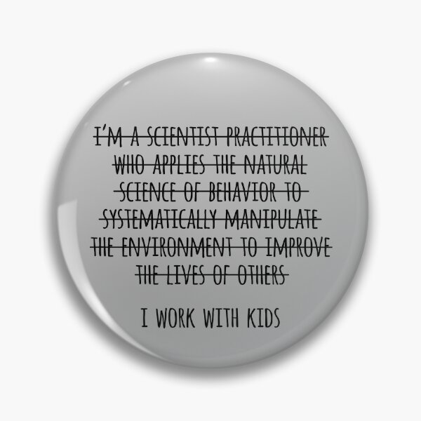 Item preview, I Work With Kids designed and sold by Ripper19.