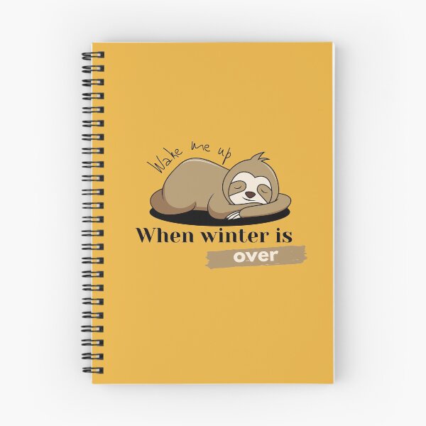 Item preview, Wake me up when winter is over designed and sold by Funtastic-GOODS.