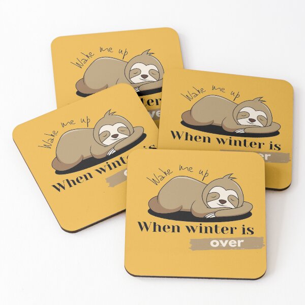Item preview, Wake me up when winter is over designed and sold by Funtastic-GOODS.