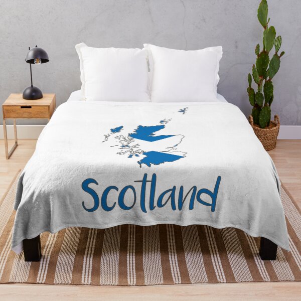 Item preview, Scotland Saltire Map Typography Design designed and sold by MacPean.