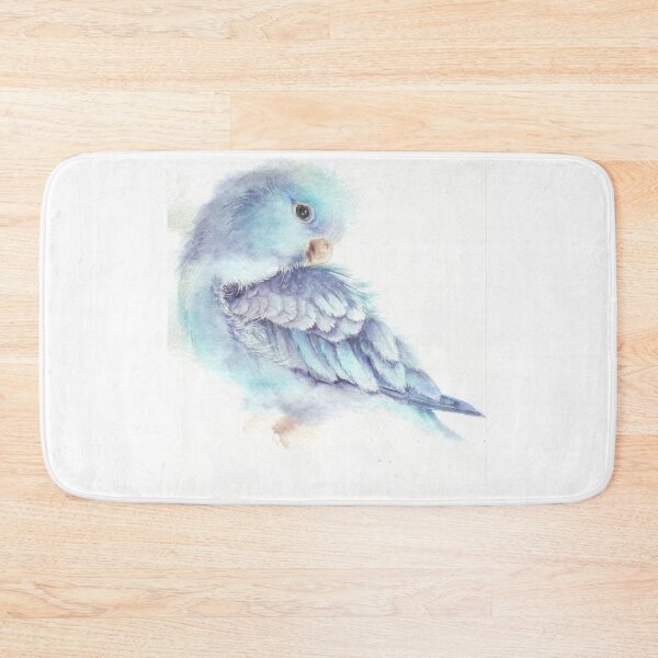 Item preview, Delicate parrot - Blue haze designed and sold by Olga-Artty.