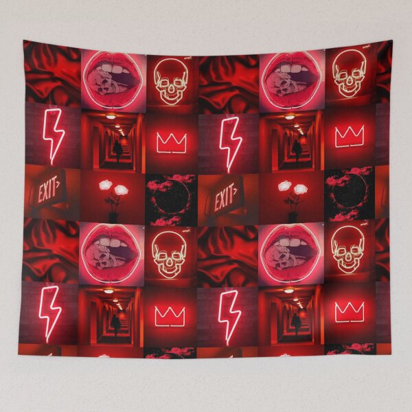 Item preview, Red Aesthetic collage designed and sold by Kayla Korte.