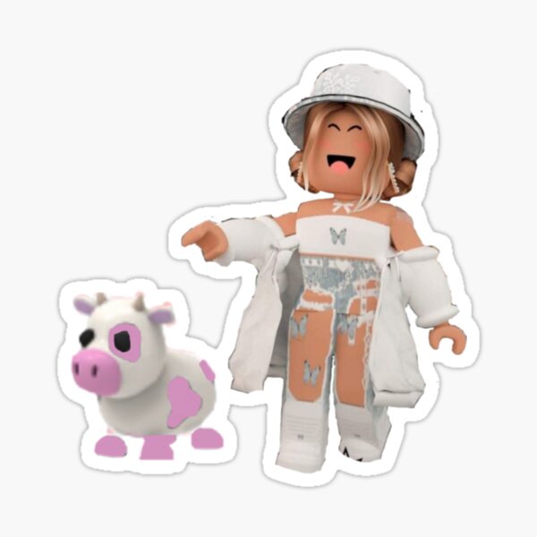Roblox me adopta Pegatina