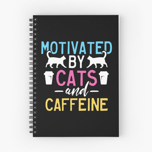 Item preview, Motivated By Cats And Caffeine Katzen Kater Mieze designed and sold by DoSt-997.