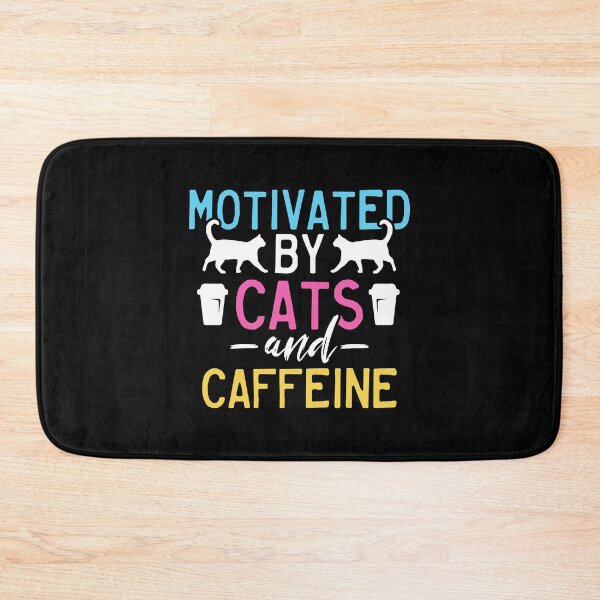 Item preview, Motivated By Cats And Caffeine Katzen Kater Mieze designed and sold by DoSt-997.