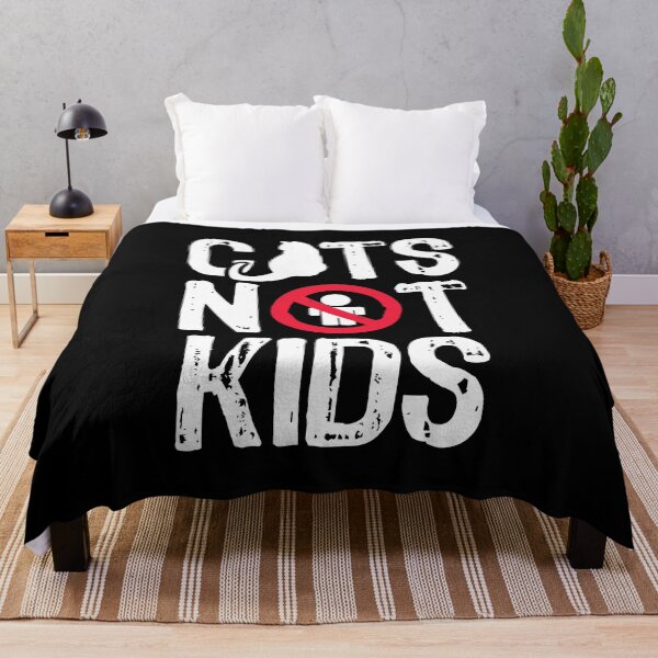 Item preview, Funny cats not kids cat hangover kitty pet designed and sold by DoSt-997.