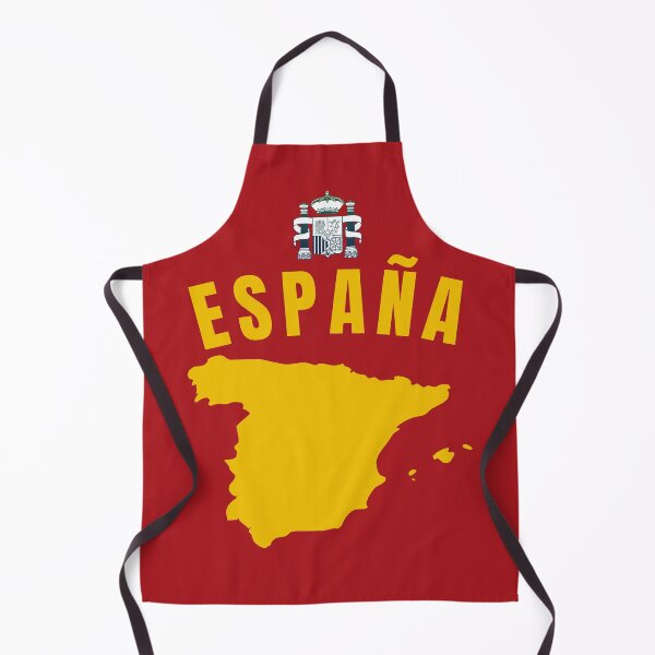 Item preview, Spain Furia Roja Soccer Football Style Map designed and sold by Hoiho Adventure Shirts.