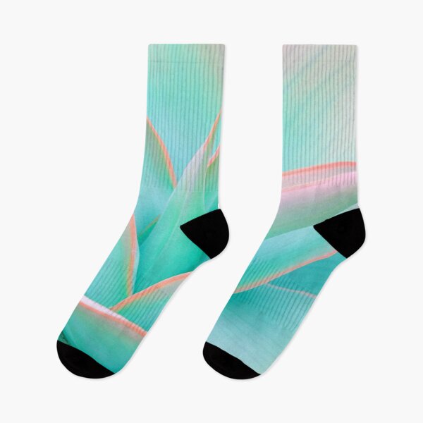 Item preview, Pastel Agave Leaves Close Up designed and sold by Lunar009.