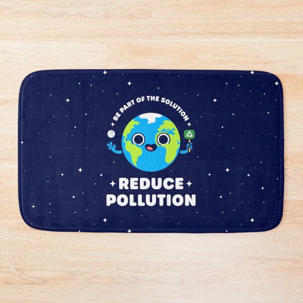 Item preview, Be Part of the Solution: Reduce Pollution - Cute Planet Earth designed and sold by Gudland.