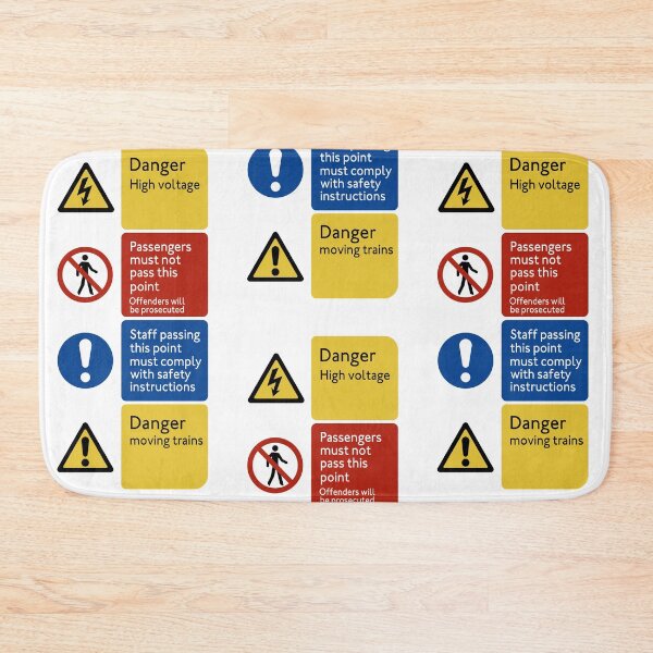 Item preview, End of Platform Sign designed and sold by Green-over-red.